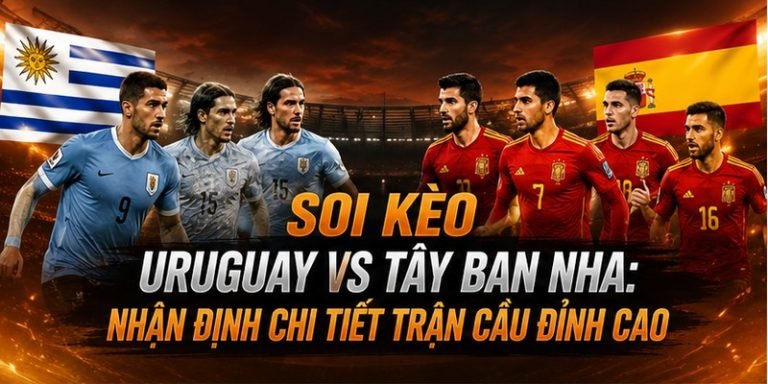 soi kèo Uruguay VS Tây Ban Nha